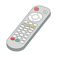 تحكم بالريموت وبسهولة